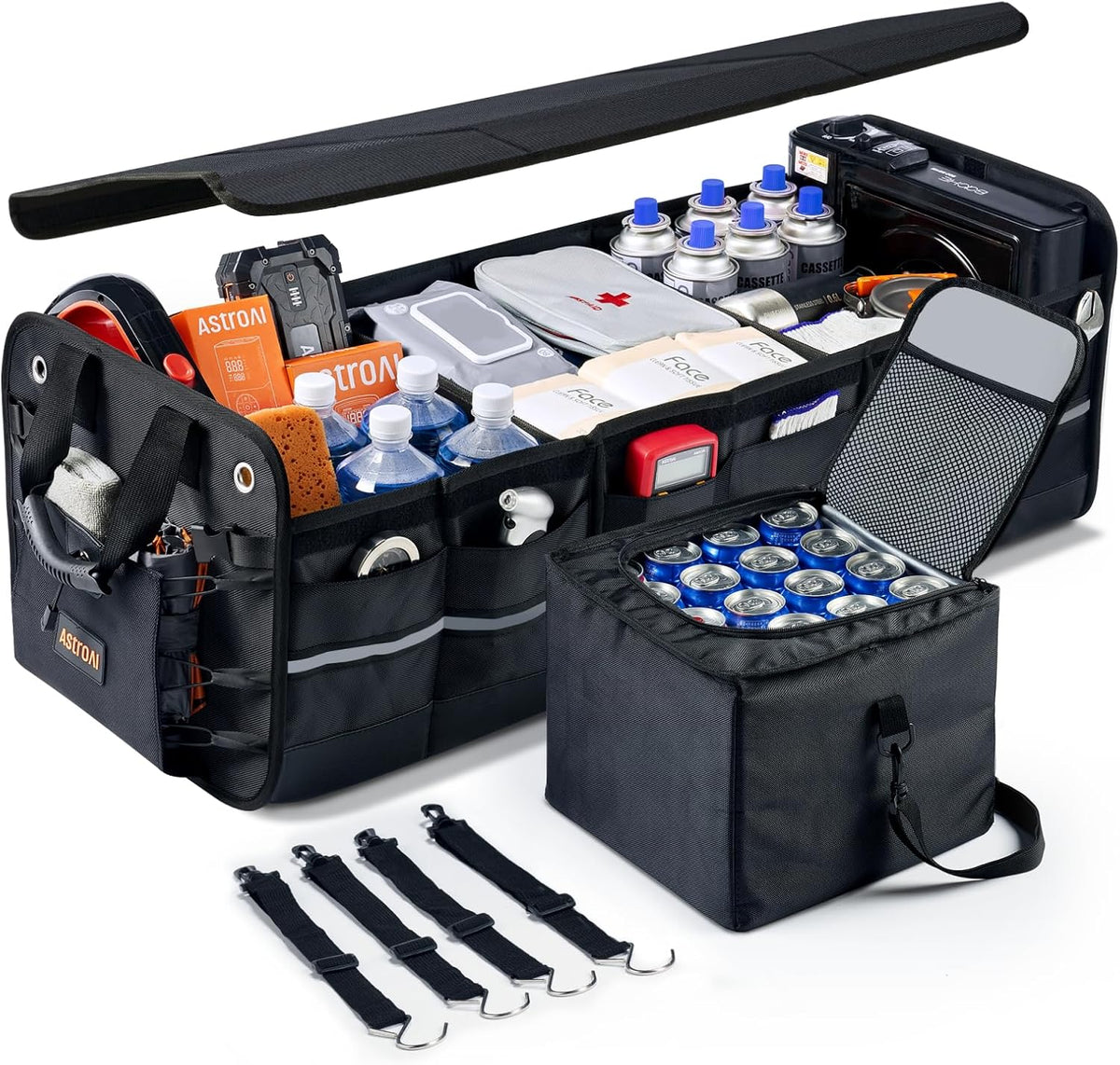 AstroAI Car Trunk Organizer Storage Portable Collapsible Large
