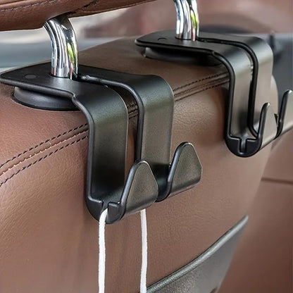2pcs Multi - Functional Hook Set for Most Vehicles General Motors Seat Backrest, Basic