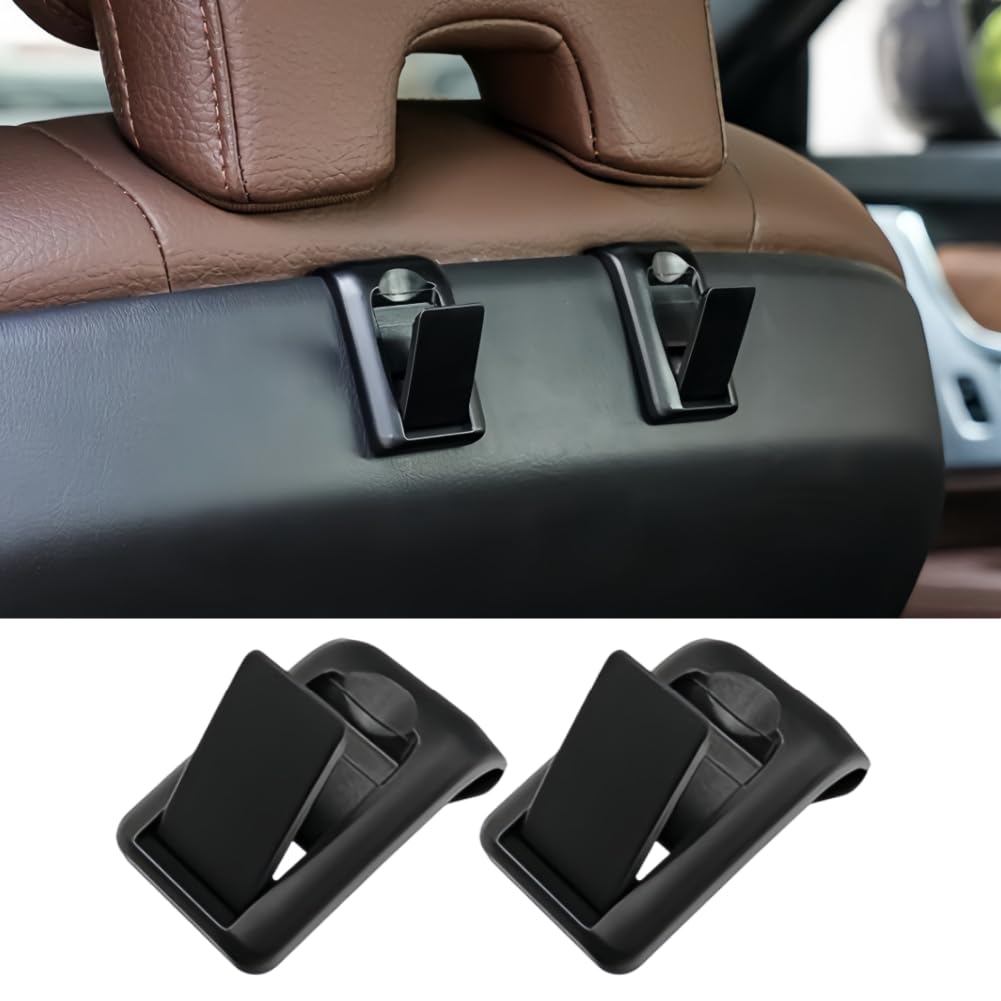 2PCS Hidden Seat Back Hanger Hooks for Volvo XC90 XC60 S90 S60 V90 V60