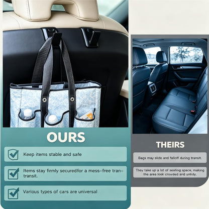 2PCS Hidden Seat Back Hanger Hooks for Volvo XC90 XC60 S90 S60 V90 V60