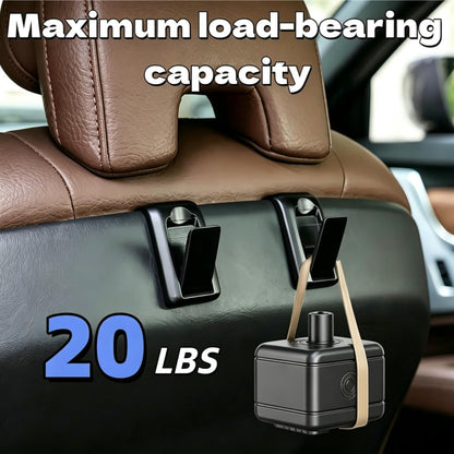 2PCS Hidden Seat Back Hanger Hooks for Volvo XC90 XC60 S90 S60 V90 V60