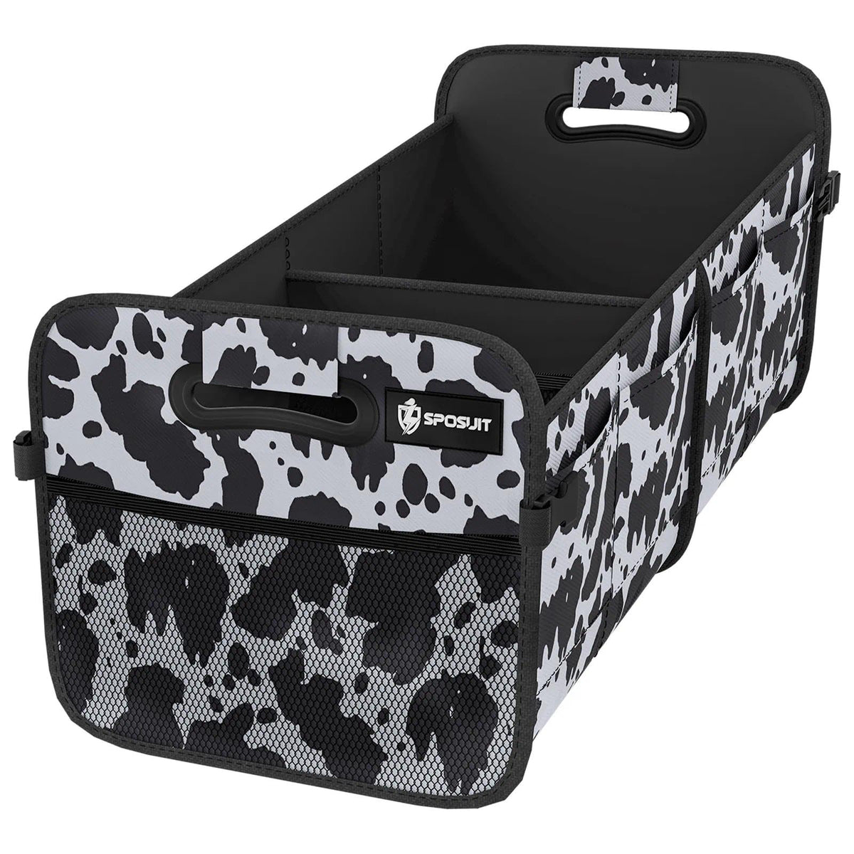 Sposuit Trunk Organizer for Car - 70L Collapsible Sturdy Car Storage, Black
