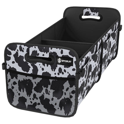Sposuit Trunk Organizer for Car - 70L Collapsible Sturdy Car Storage, Black