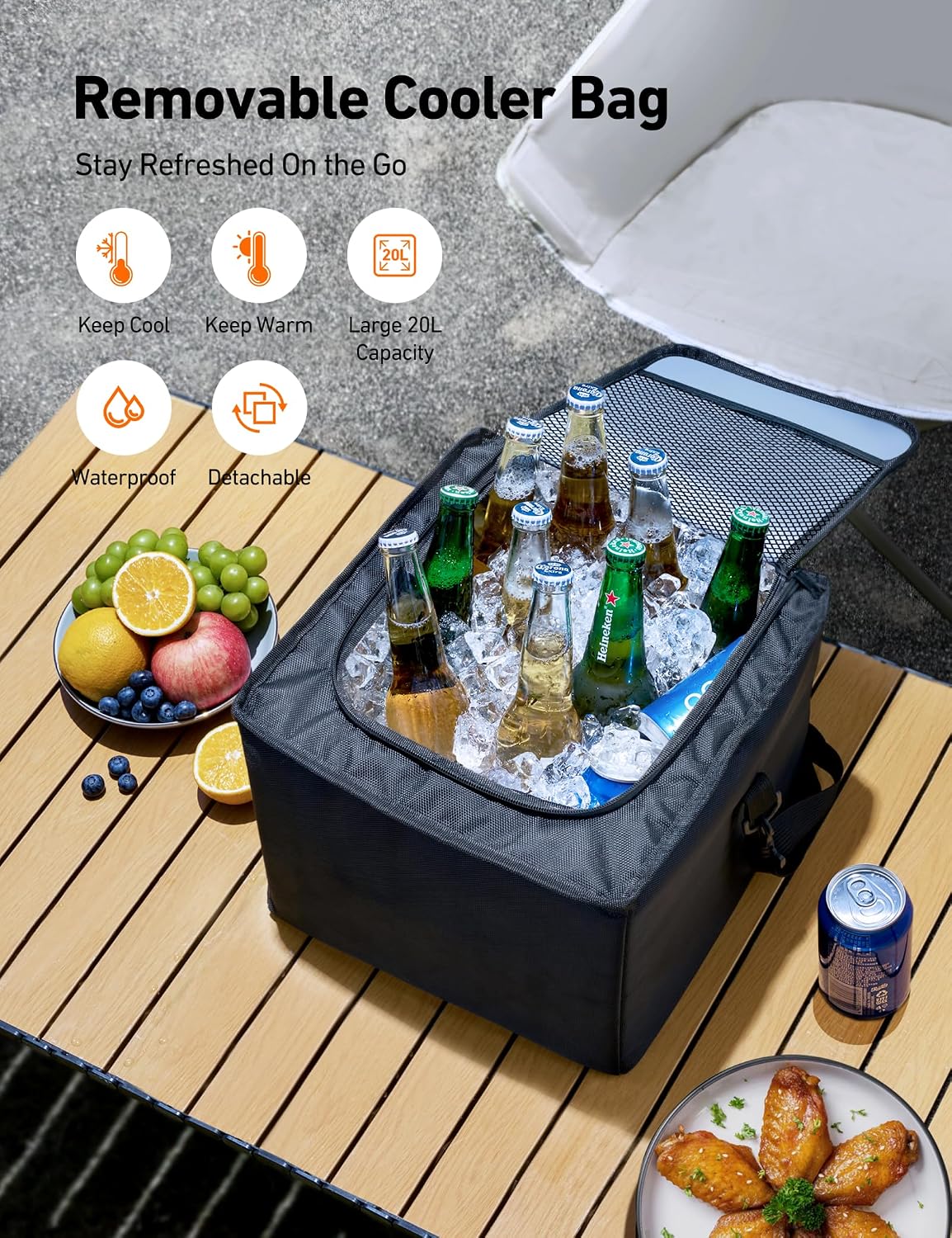 AstroAI Car Trunk Organizer Storage Portable Collapsible Large