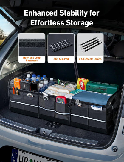 AstroAI Car Trunk Organizer Storage Portable Collapsible Large