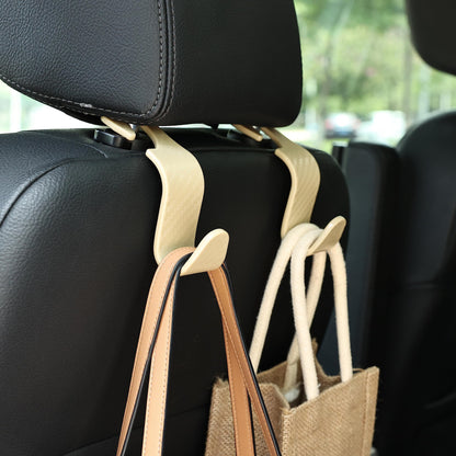 Car Seat Hooks 4 Pack - 55lb Heavy Duty Headrest Hook,Pink